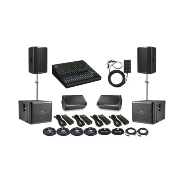 Audio Rentals - PA Package #2 - Medium Concert Sound System