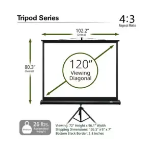 Tripod-Projection-Screen-4x3-120inch