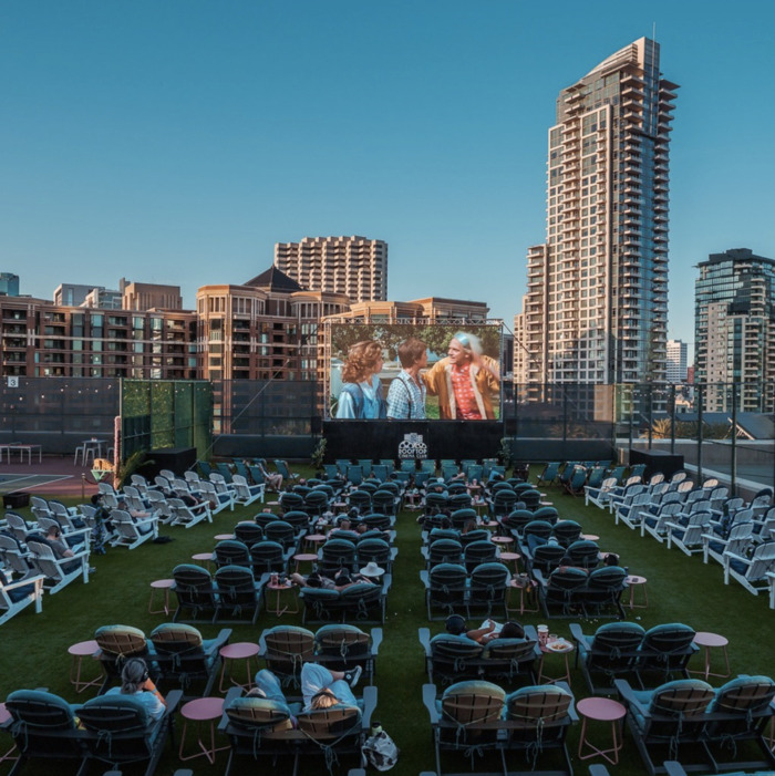 Outdoor Movie Screenings Los Angeles 2023 - Rooftop Cinema Club