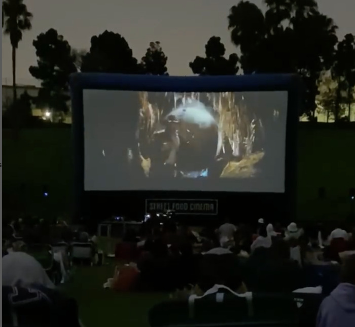 Outdoor Movie Screenings Los Angeles 2023 - Street Food Cinema