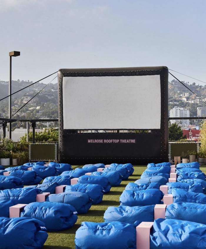 Outdoor Movie Screenings Los Angeles 2023 - Melrose Rooftop Theatre