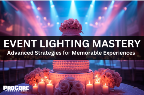 Event Lighting Strategies with ProCore Productions