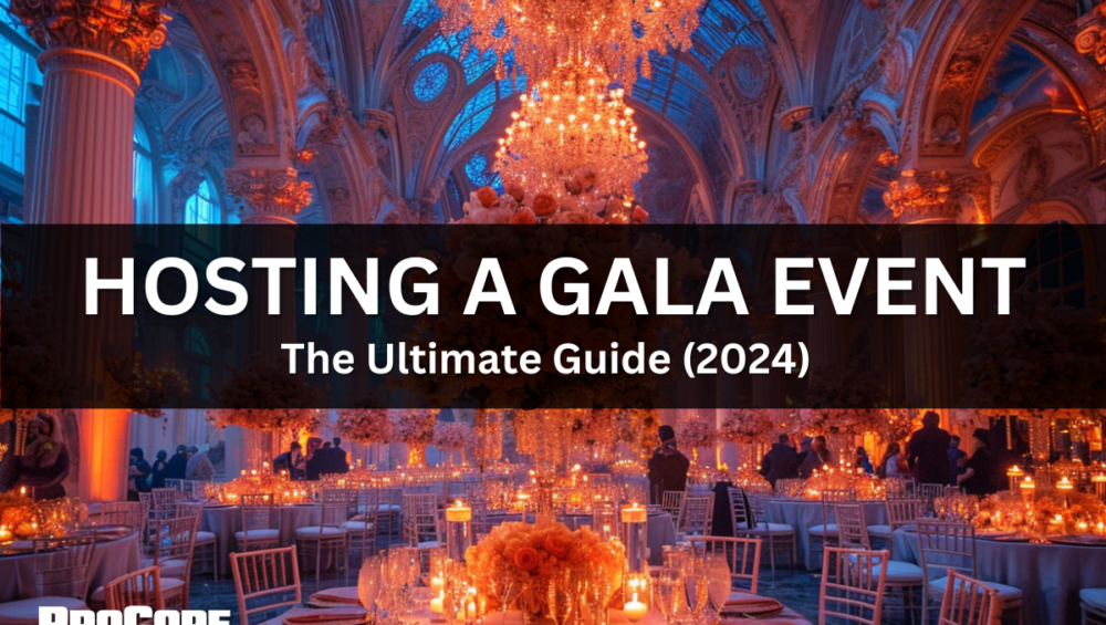 Hosting a Gala Event with ProCore Productions