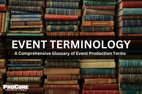 Event Production Terminology